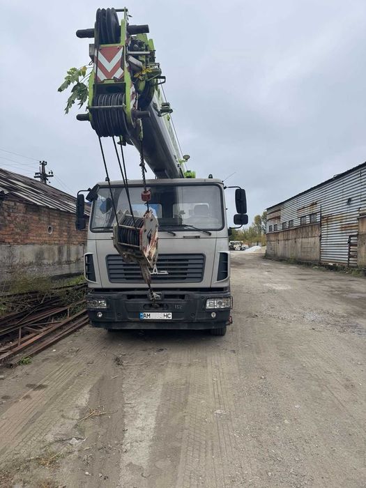 Аренда Автокрана 25т Стрела 32м+8м Zoomlion-MAZ ZMC-25