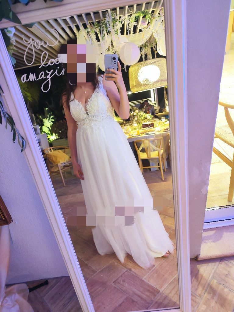 Vestido de noiva Branco