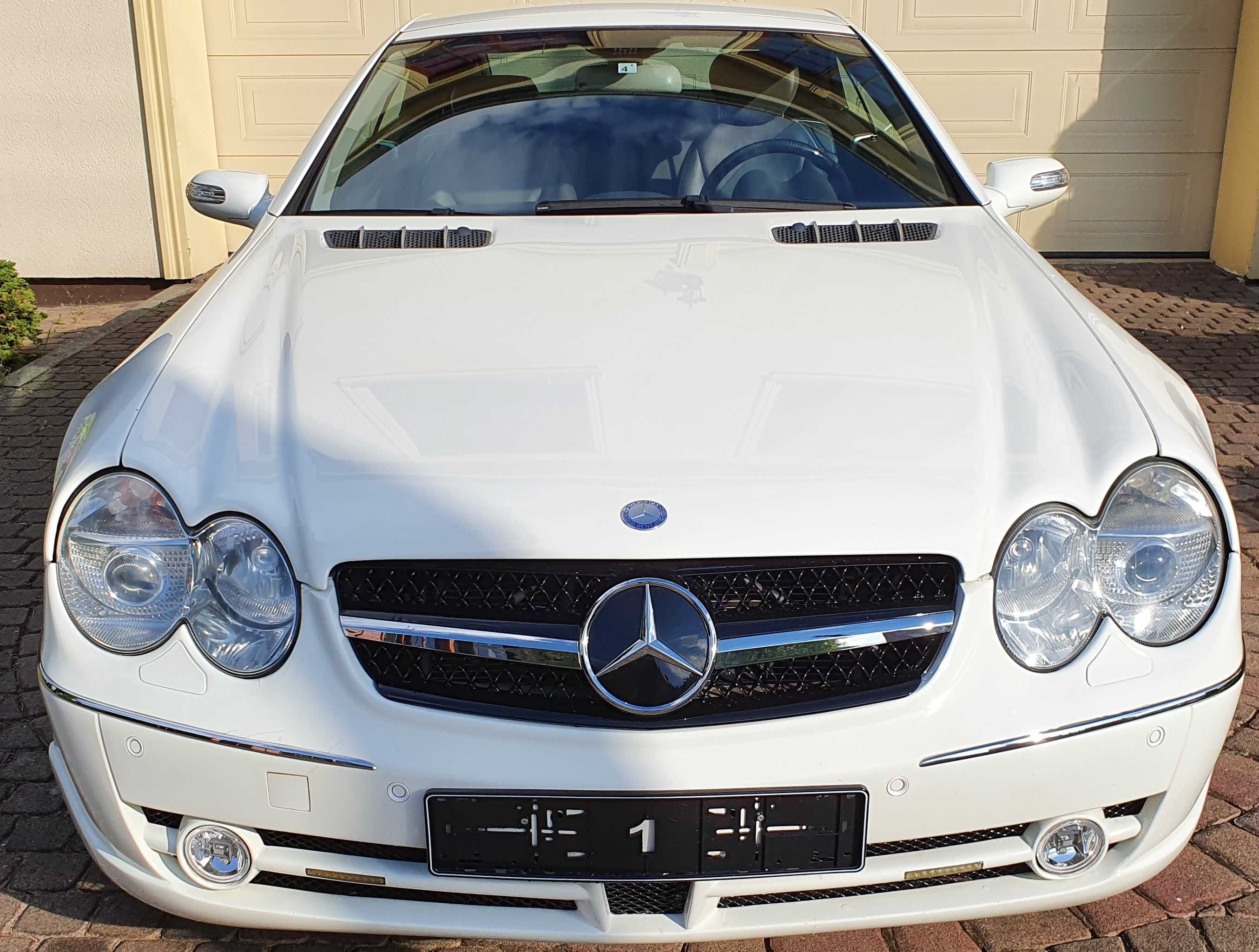 Zderzak przód Mercedes SL R230 Lorinser PDC Halogeny LED
