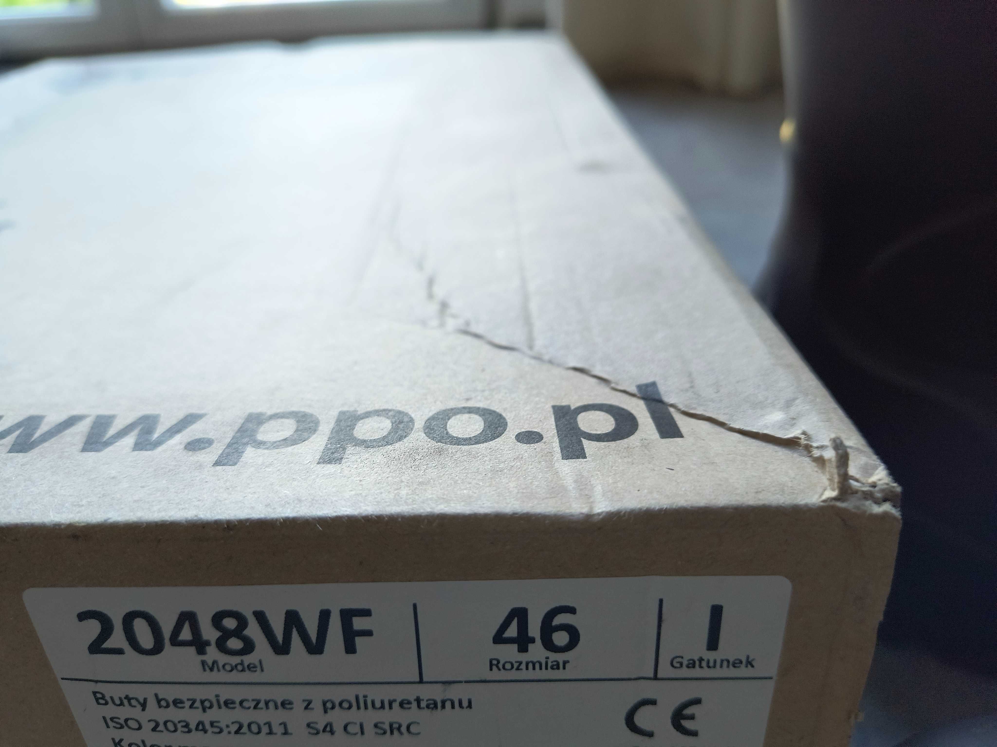 gumowce Buty robocze PPO model 2048 S4 CI SRC r46
