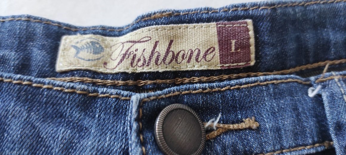 $zorty jeans Fishbone 2 pary-L