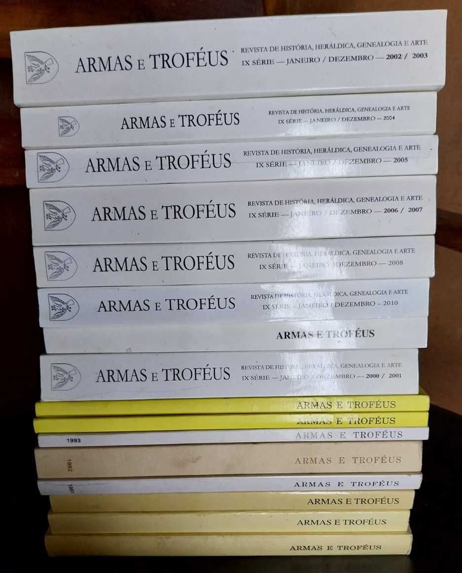 revista: Armas e Troféus, Instituto Português de Heráldica, até 2010
