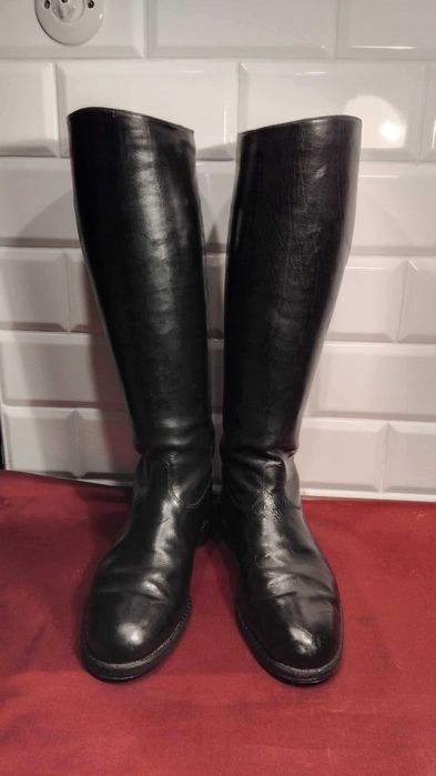 Oficerki 1930/1940 (okres wojenny), rozmiar 42, kołkowana podeszwa