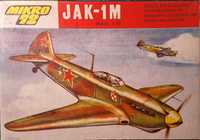 Jak-1 1:72 Mikro vintage dobrym stan