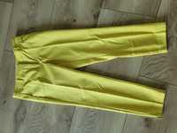 Spodnie eleganckie żółte Reserved roz. 36