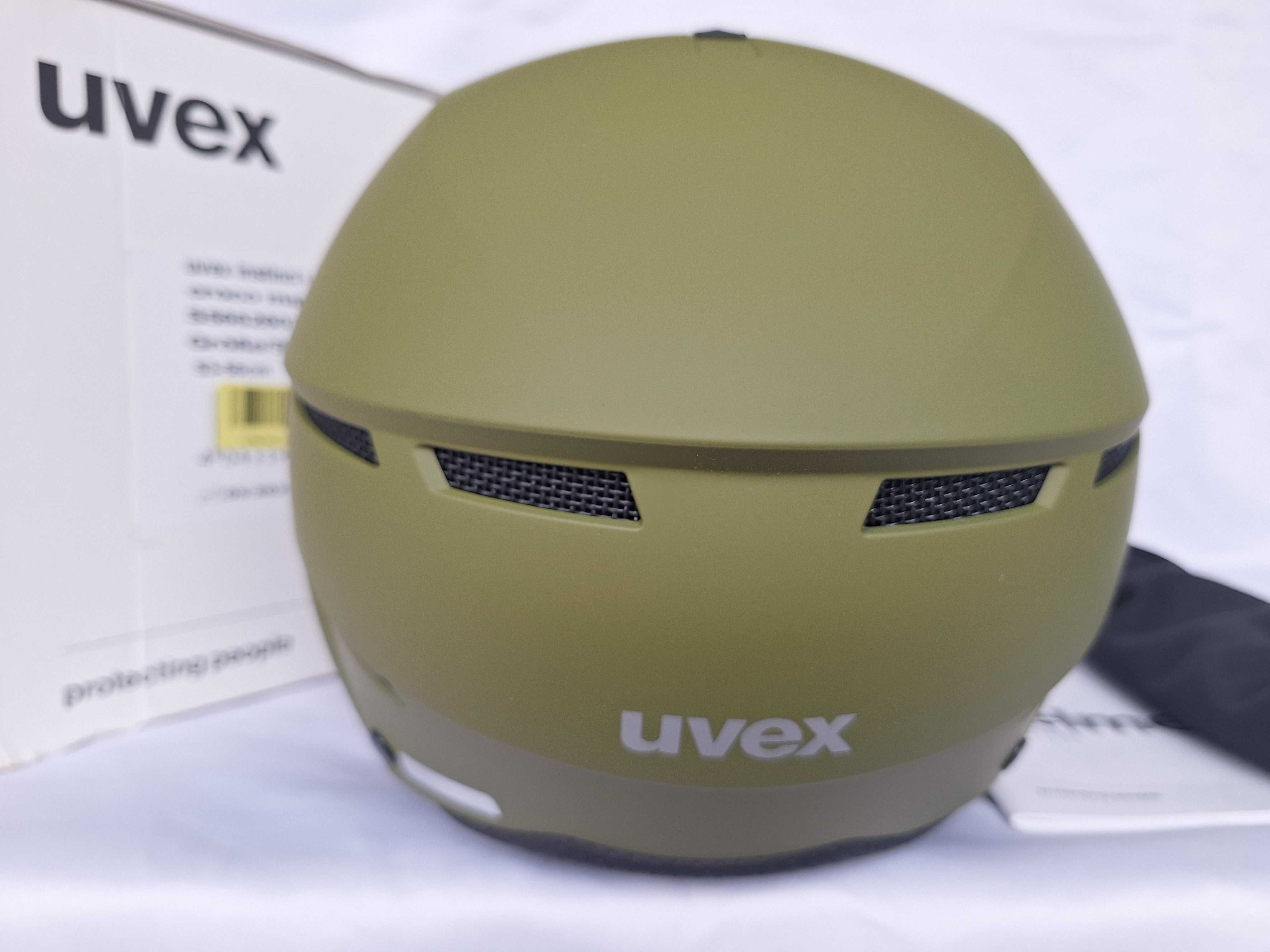 Kask narciarski Uvex Instinct Visor Croco Mat S 53-56cm