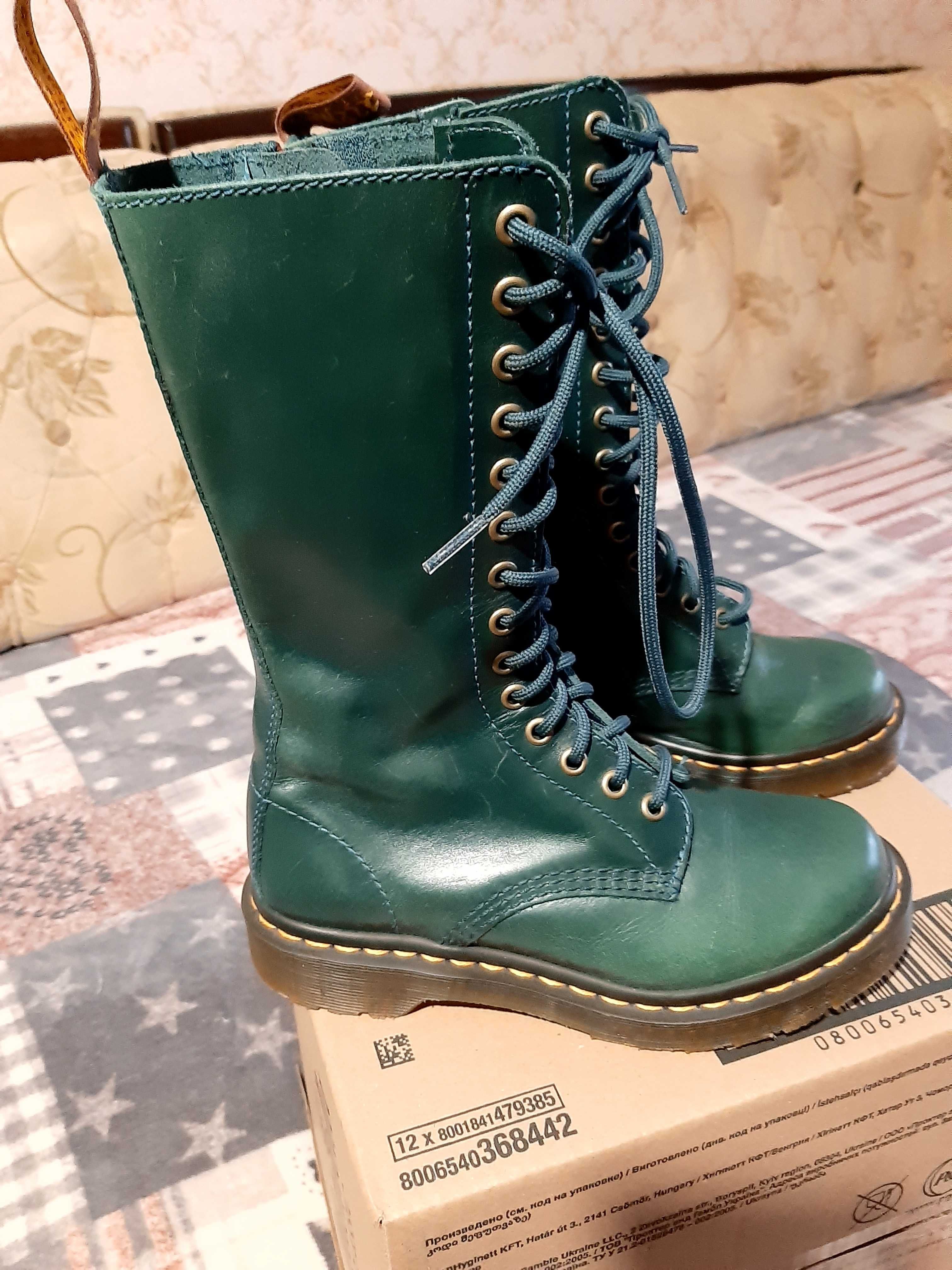 Ботинки высоки демисезонные dr.Martens