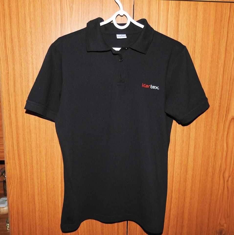 Nowe Czarne koszulki Polo męskie - S/M/L/XXL