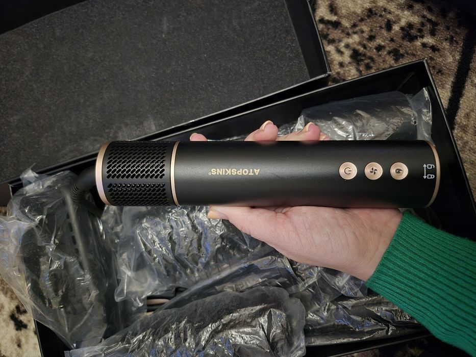 Стайлер з іонізацією повітря 7в1 від фірми ATOPSKINS