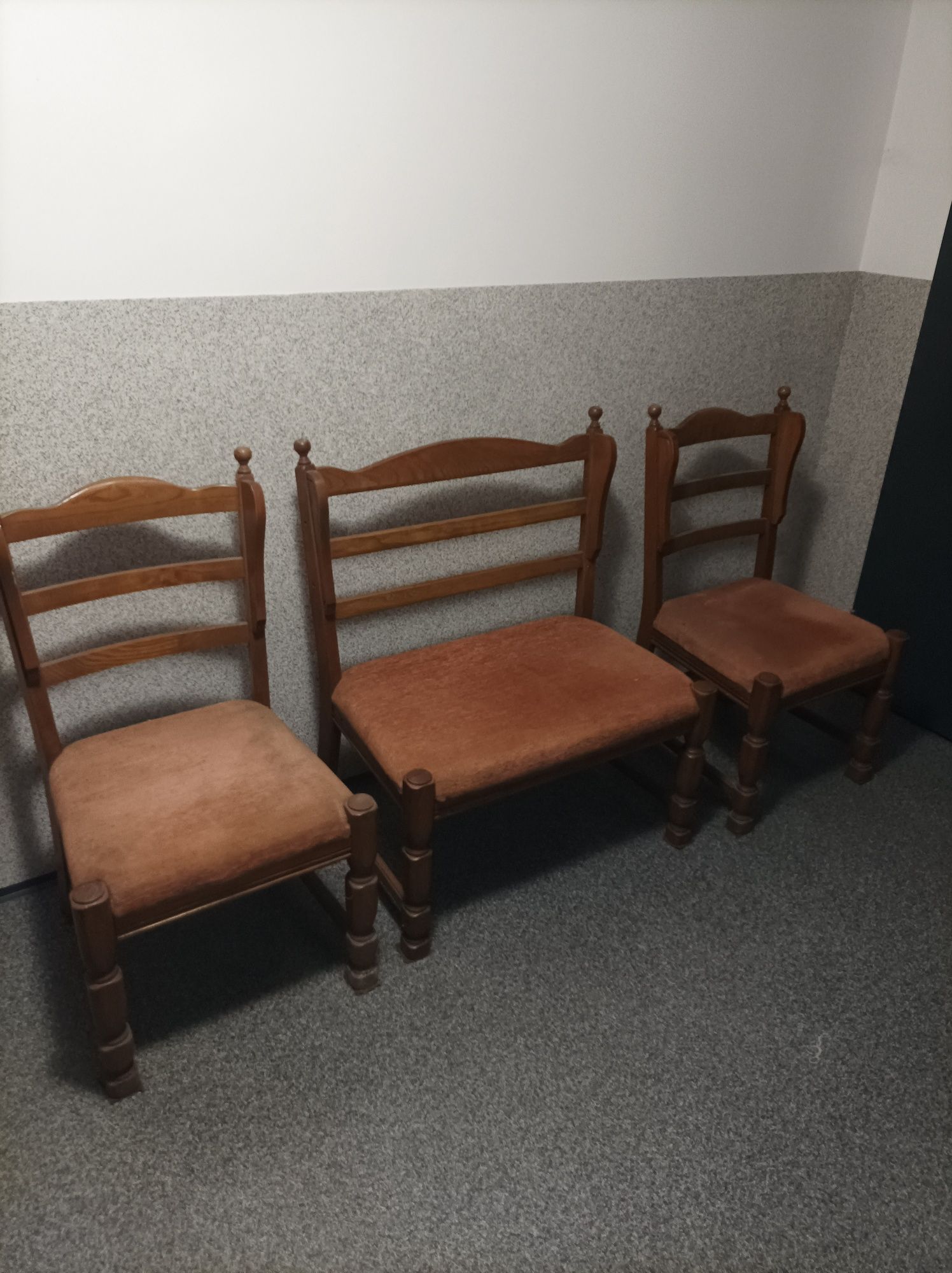 Krzesła + ławeczka