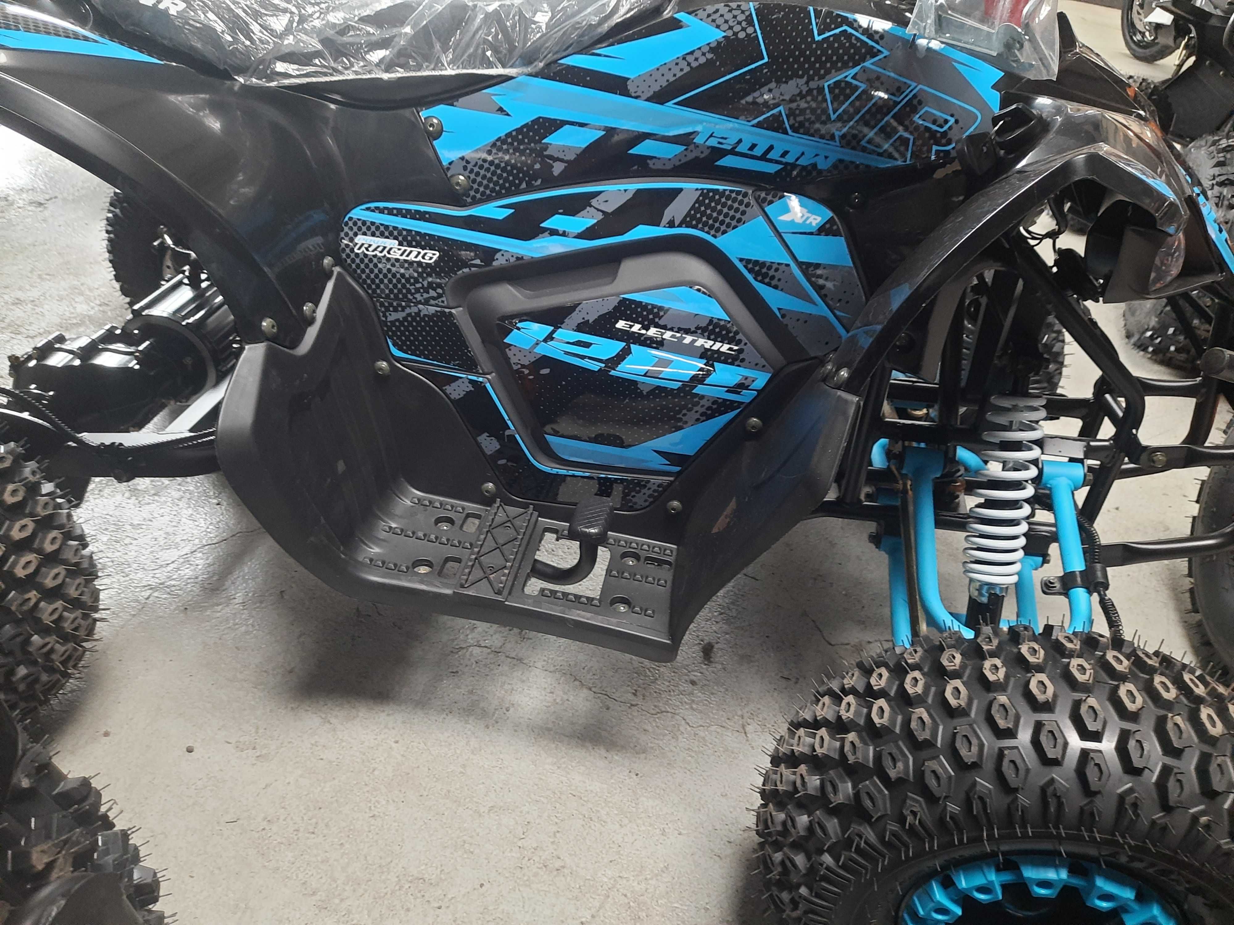 Quad Elektryczny duży XTR Revolt 1200W RATY RATY 7-8cali mech różnicow