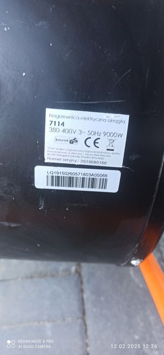 Nagrzewnica 9 KW 400V