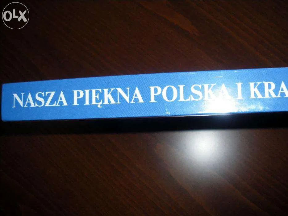 Książka album"Nasza piękna Polska i kraje sąsiednie" + CD - Nowa