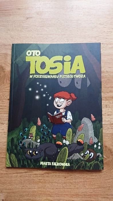 Komiks pt Oto Tosia W poszukiwaniu Pietrostwora