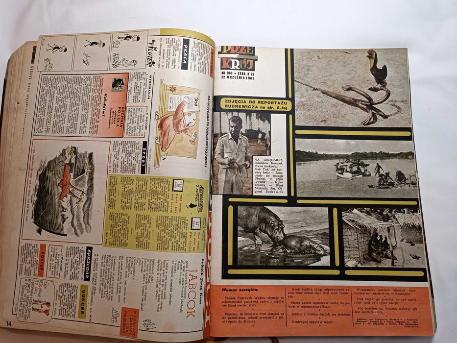 Przekrój 1957 pełny rocznik w twardej oprawie