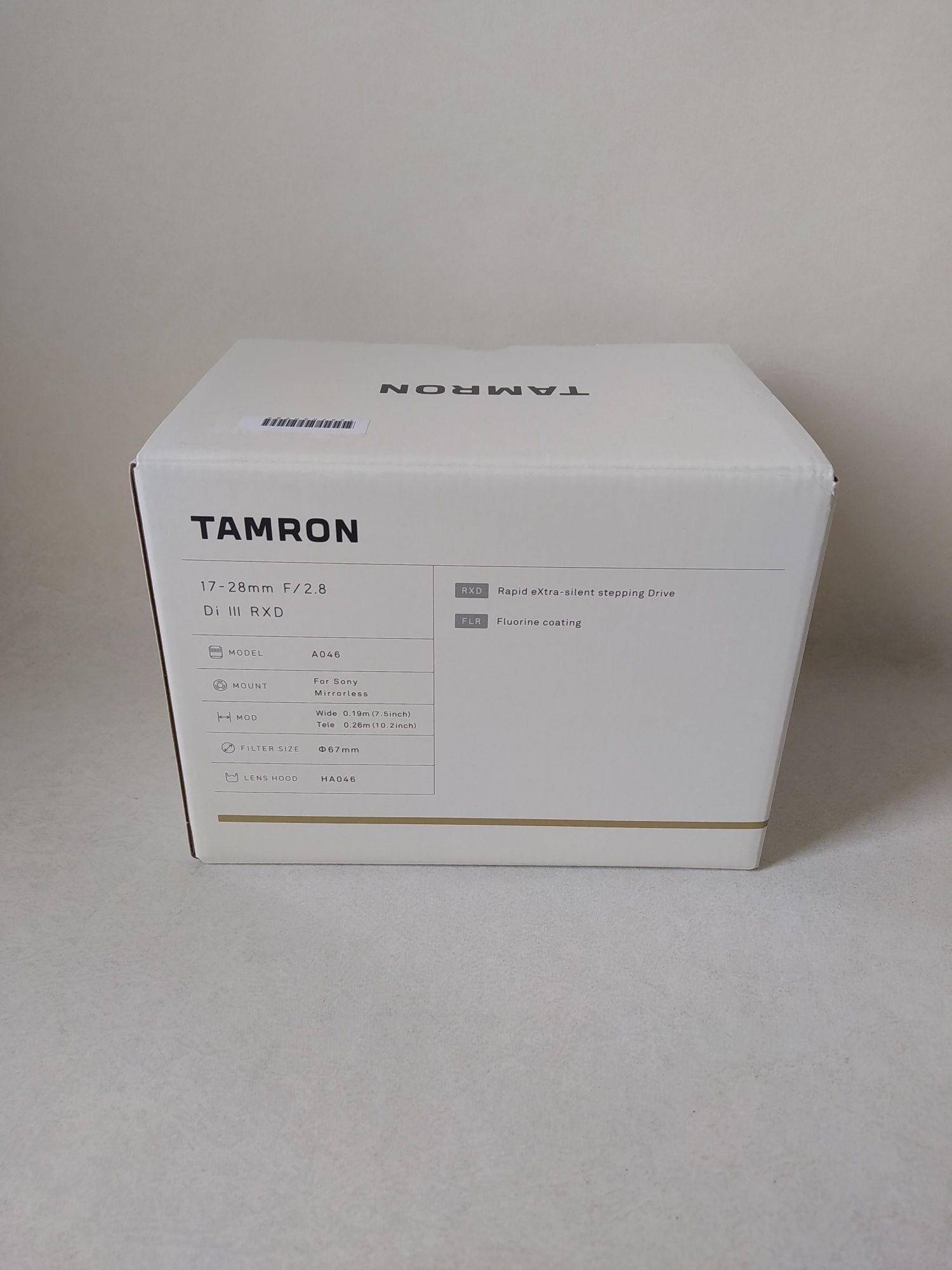 Об'єктив Tamron AF 17-28mm f/2,8 Di III RXD (Sony-E)