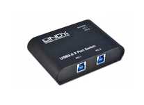 Lindy 43149 2-portowy przełącznik danych USB 3.0 Switch