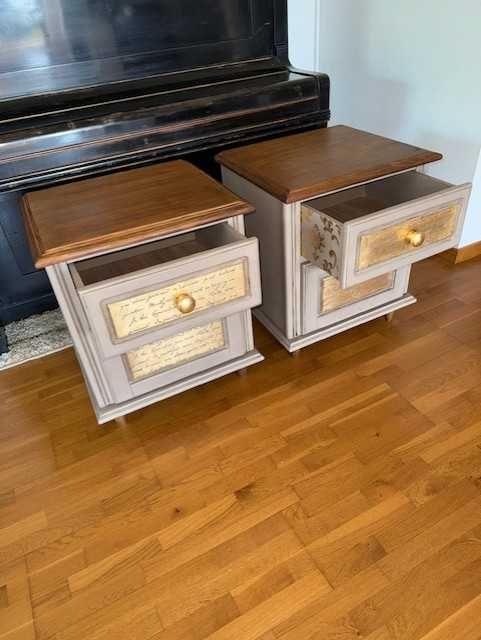 Wystlizowane szafki do sypialni