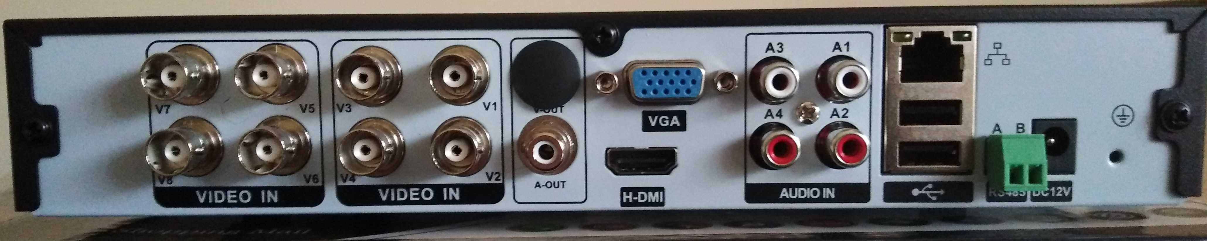 CCTV 5 Câmaras HD + DVR HD 8 canais + Disco 2TB