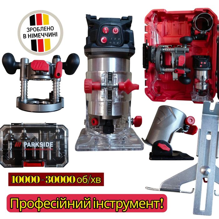 Акумуляторний безщітковий фрезер Parkside PMFAP 20-Li A1