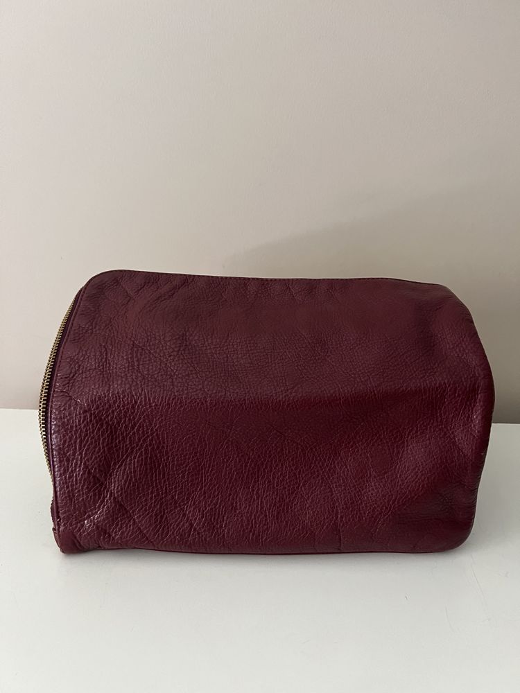 Mala Massimo Dutti em pele