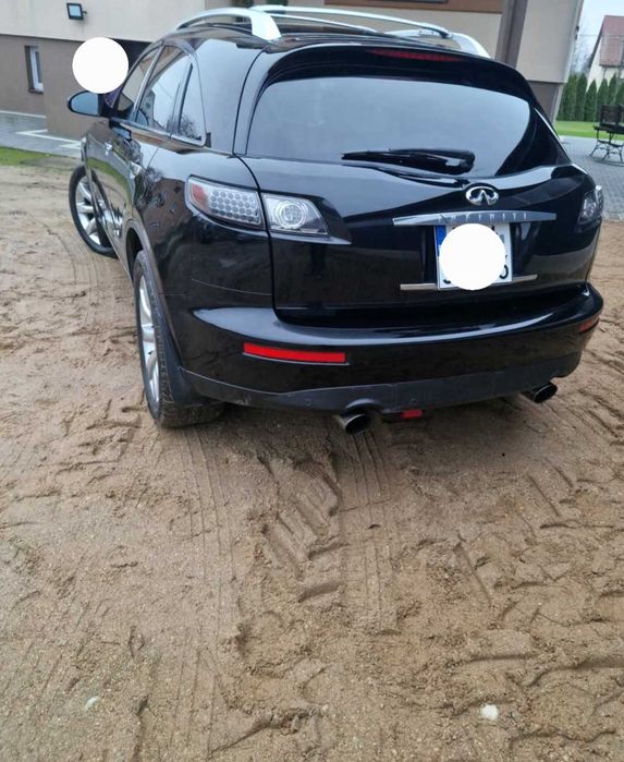 Infiniti fx35 suv czarny 2005 rok bezwypadkowy