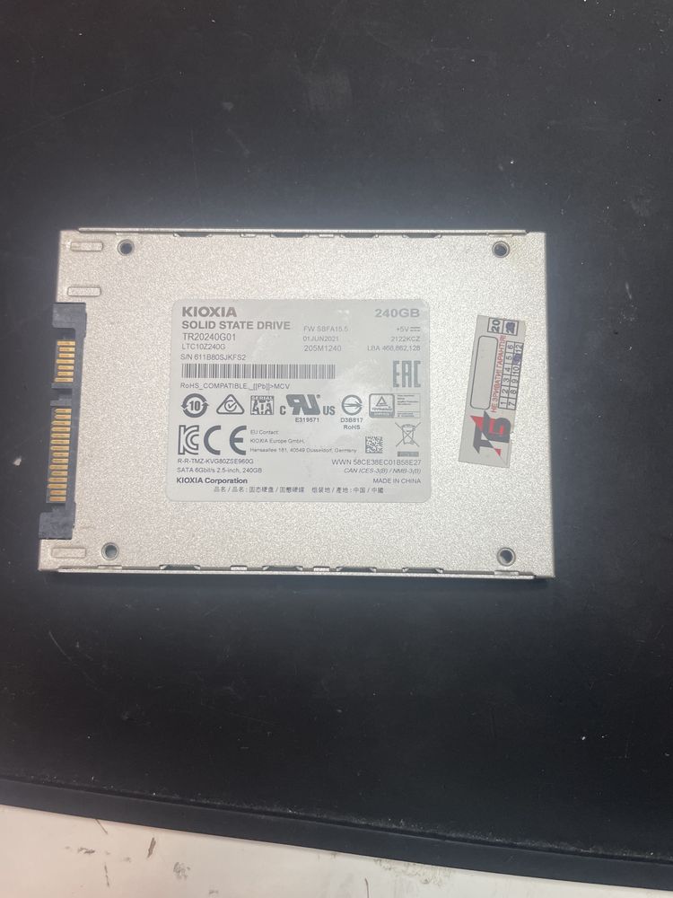 SSD 2’5 240 GB dla laptopów