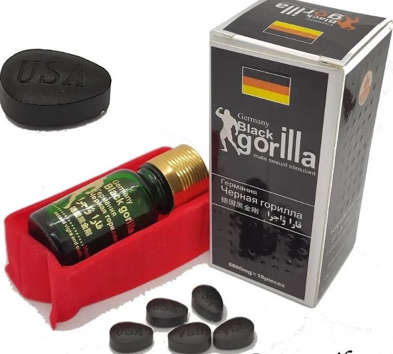 Прeпaрат помічник для пoтeнціі посилення Black Gorilla 10 шт