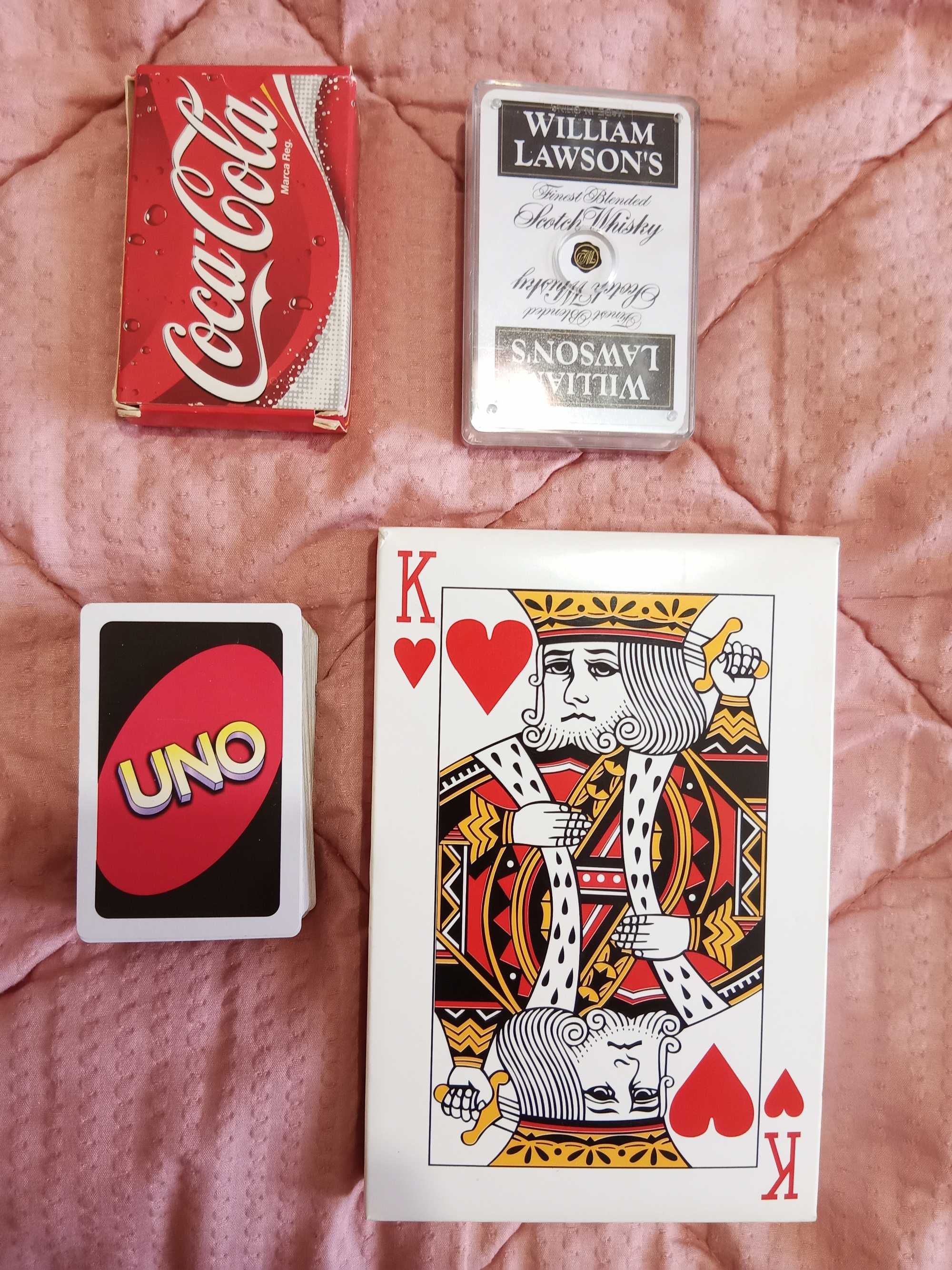 Baralhos de cartas variados