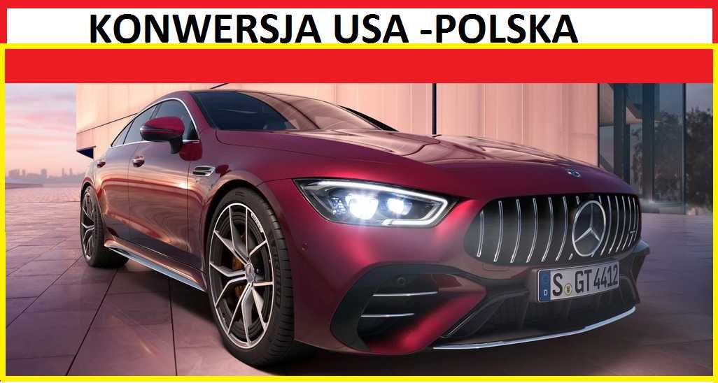 Konwersja Kodowanie Mercedes USA na Polskę CLS, GLA, GLC, GLE, GLS