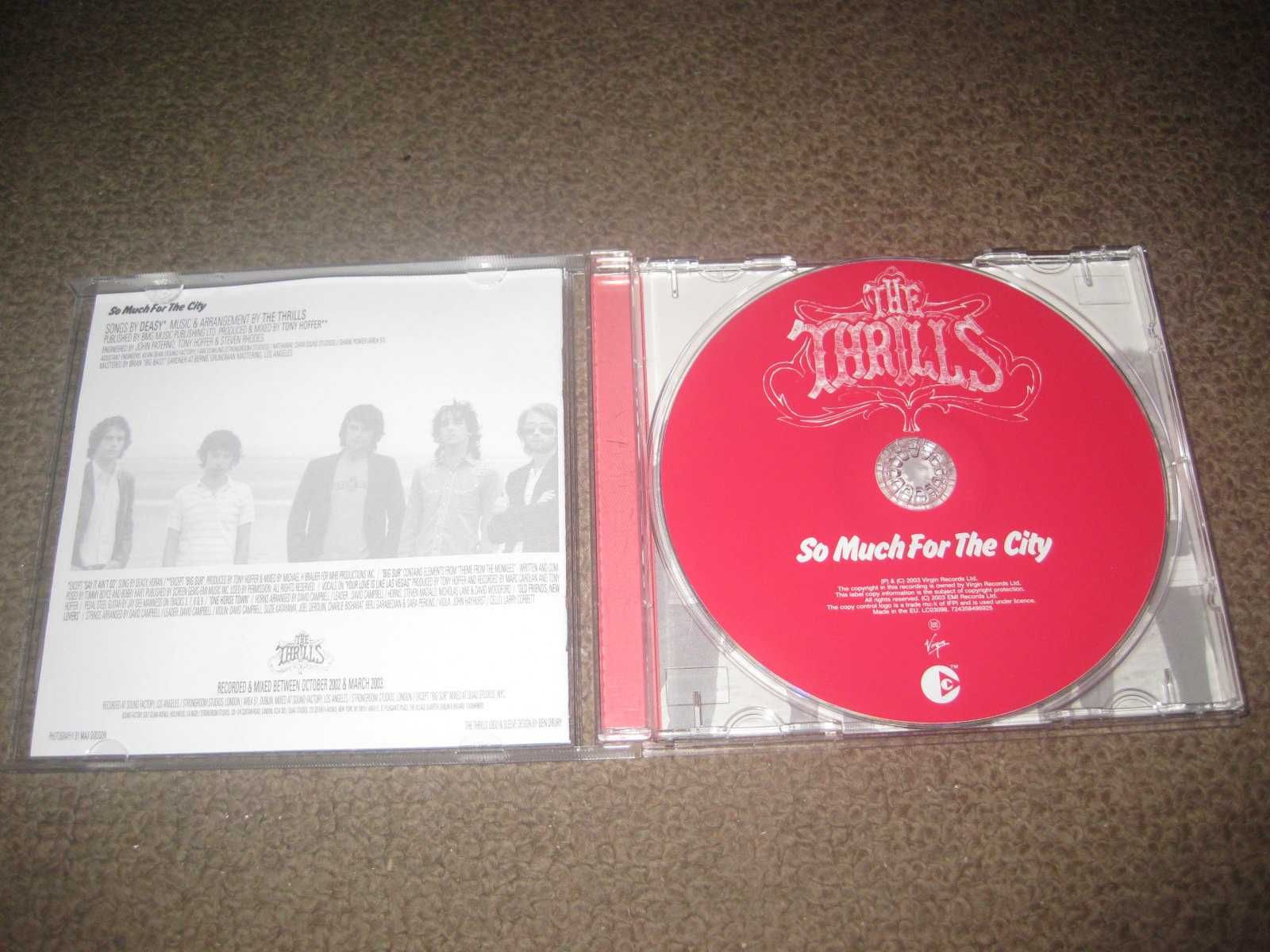 CD dos The Thrills "So Much for the City" Portes Grátis!