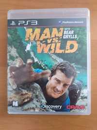 Man vs Wild PS3 3xA UNIKAT