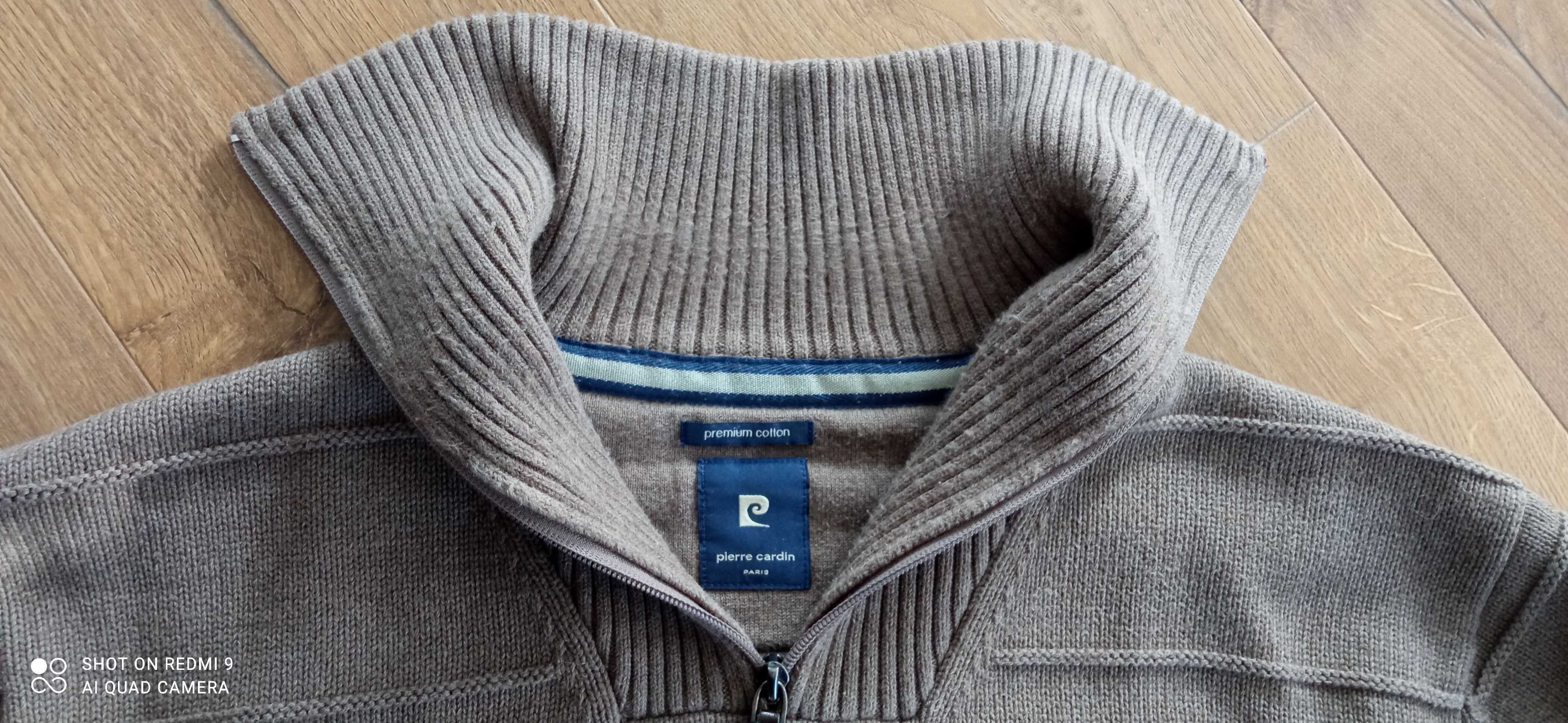 Bardzo ciepły męski sweter Pierre Cardin