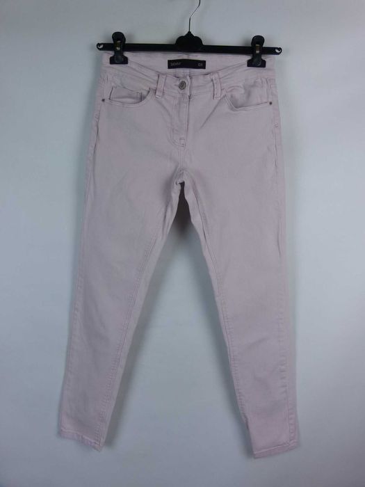 Next Skinny jeans spodnie dżins jasny róż 10R / 38