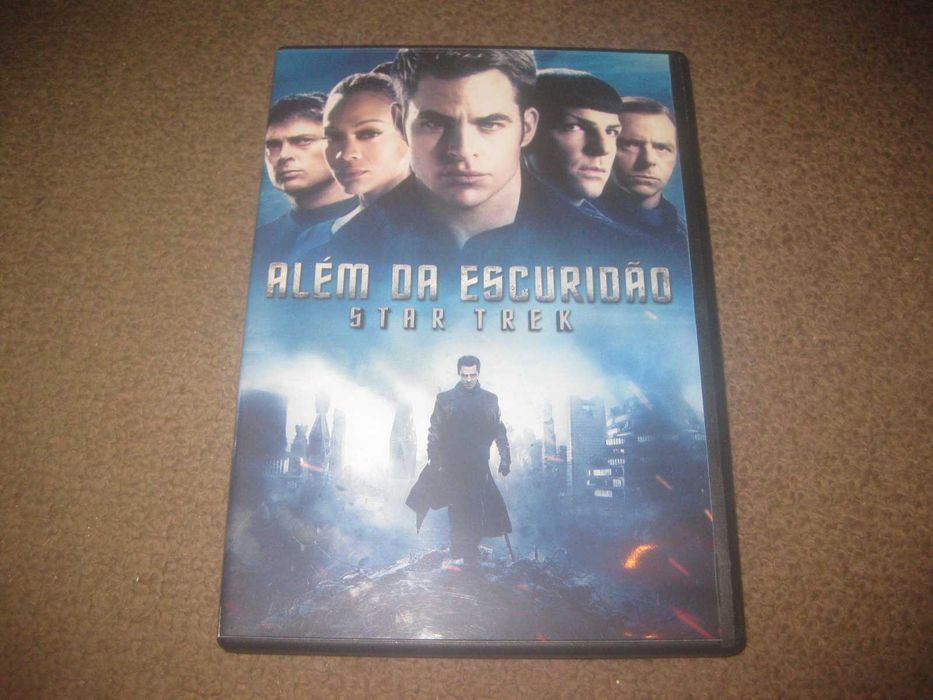 DVD "Star Trek Além da Escuridão" com Chris Pine