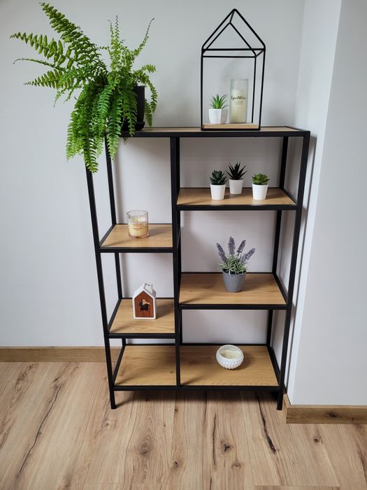 Regał w stylu loft 70x109x30