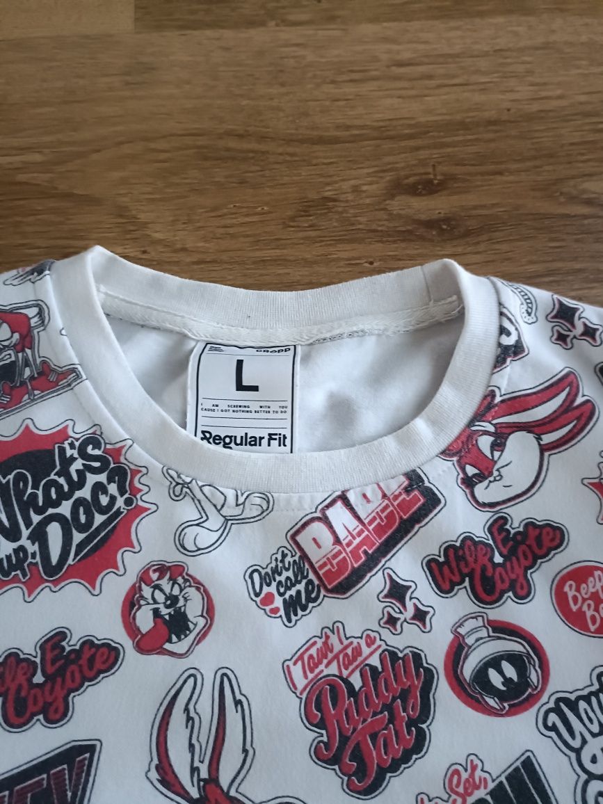Bluza Cropp L Królik Bags Twitty xl bajki bohaterowie z filmu