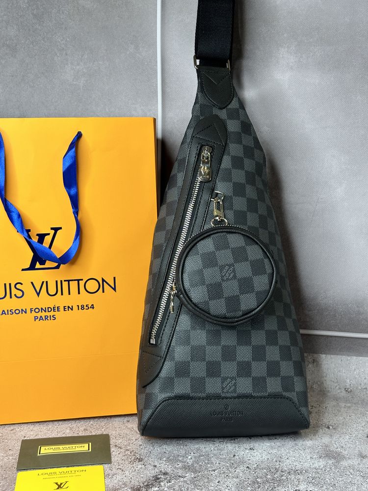 Нова модель сумки слінг Louis Vuitton , сумка LV ЛЮКС якості