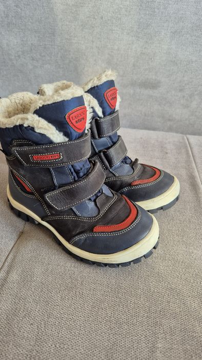 Lasocki trzewiki śniegowce zimowe kozaki skórzane watertex 28