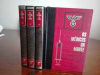 Vendo coleção de 4 livros de Philippe Aziz - Os médicos da morte