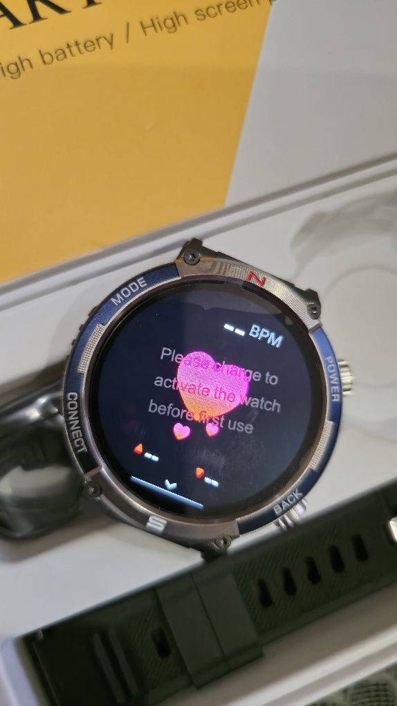 Zegarek Męski Smartwatch Blue x11