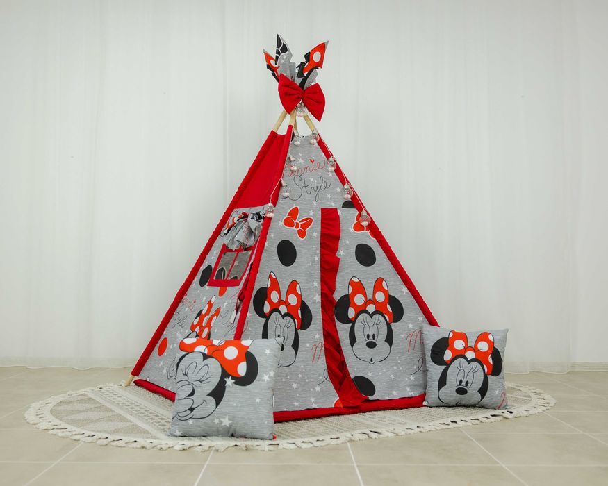 Вігвам будиночок для дітей Minnie style. Повний комплект!