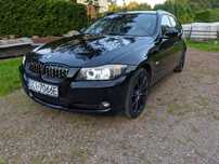 BMW Seria 3 BMW E91 320d 2011r. Niski przebieg, Pierwszy lakier, Uszkodzony silnik