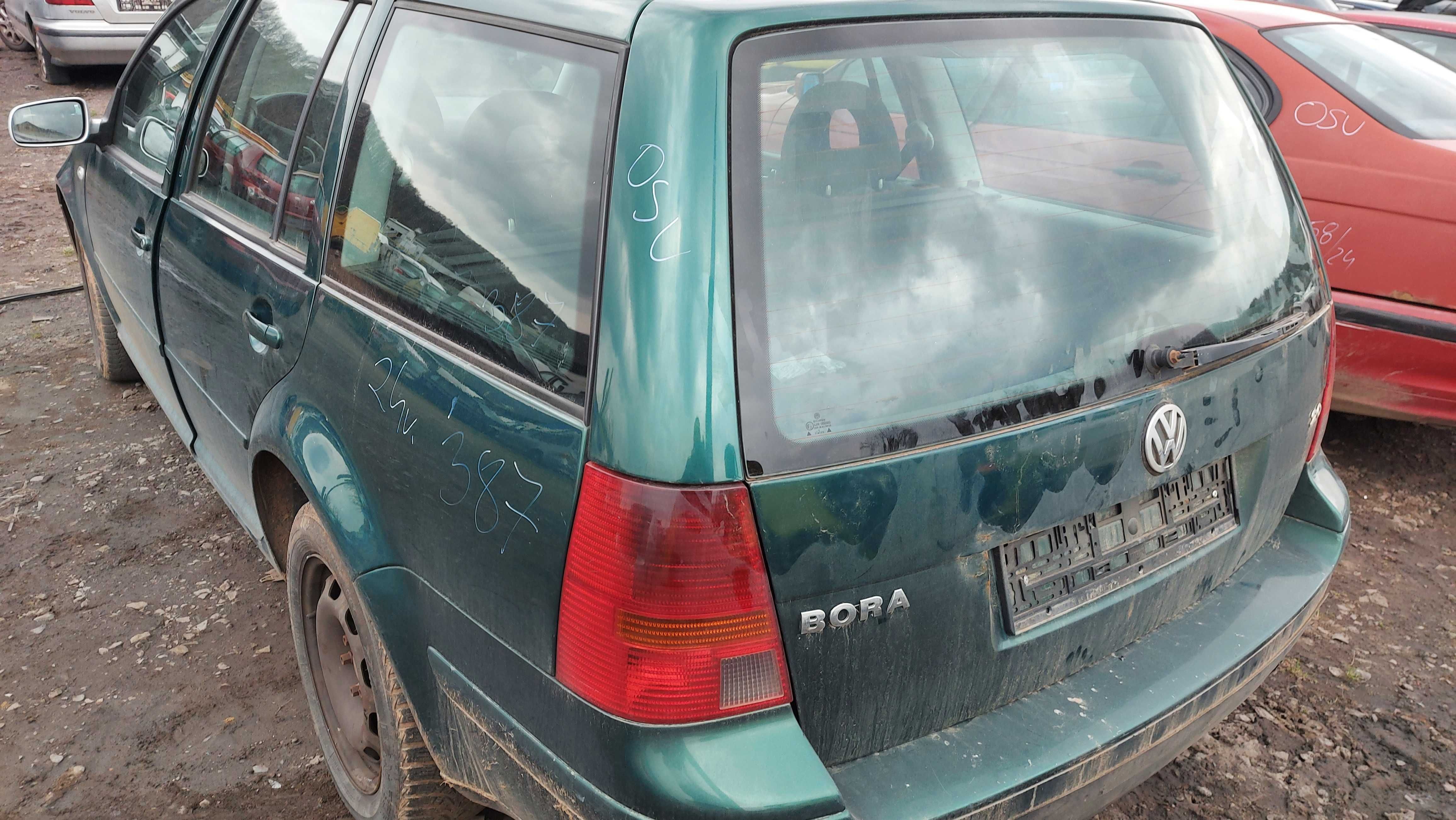 VW Bora zderzak przedni zielony FV części/dostawa