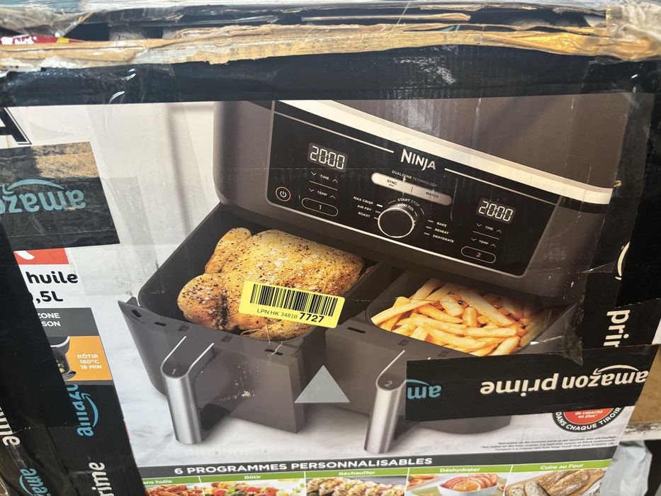 Ninja foodi max dual airfryer dwie szuflady frytkownica af400
