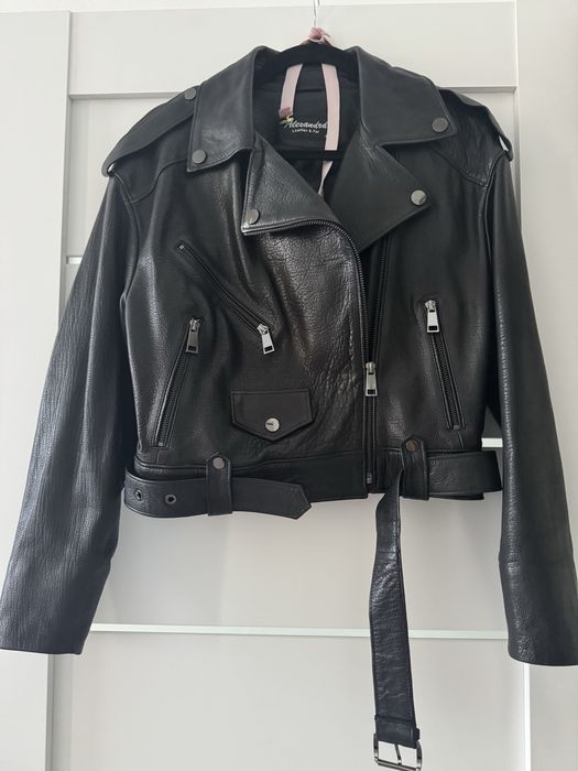 Шкіряна косуха , натуральна шкіра