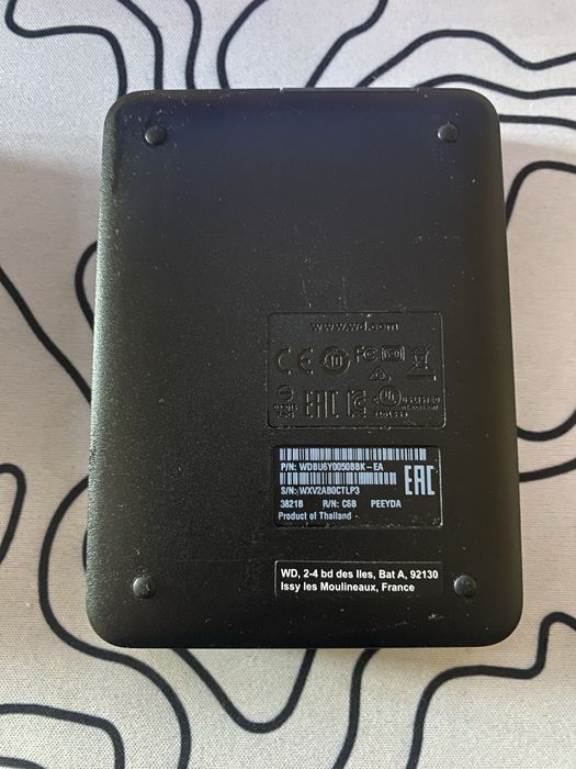 Внешний жёсткий диск WD 5tb