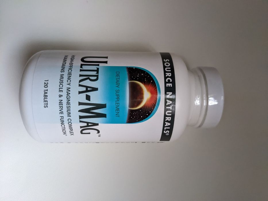 Source Naturals, Ultra-Mag, комплекс із магнієм, 120штук магній цитрат