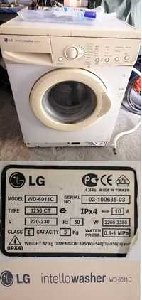 LG WD6011C пральна машина б/в, повна розбірка