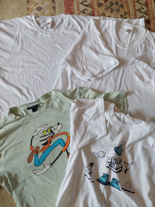 4 koszulki chłopak 14-17lat